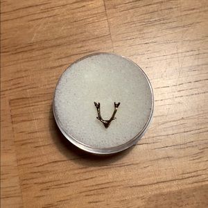 Origami Owl Gold Antler Charm